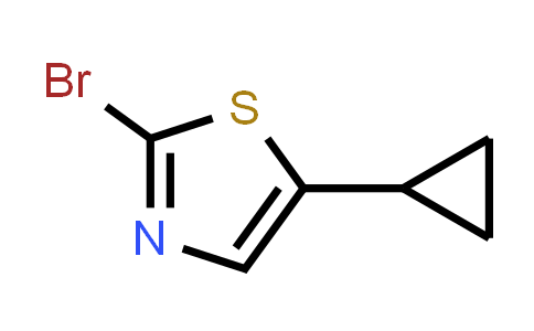CAS No. 1159815-90-3, 2-Bromo-5-cyclopropylthiazole