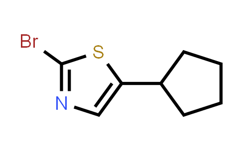CAS No. 1159820-65-1, 2-Bromo-5-cyclopentylthiazole
