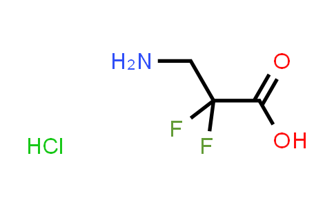 CAS No. 1159825-06-5, 3-Amino-2,2-difluoropropanoic acid hydrochloride