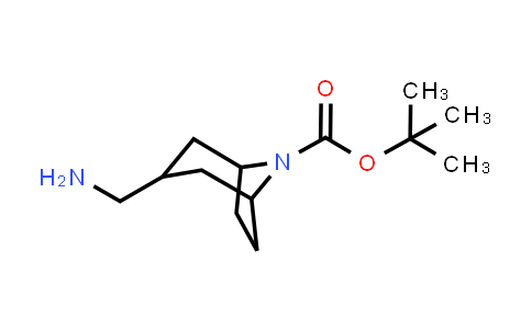 CAS No. 1159826-40-0, tert-Butyl 3-(aminomethyl)-8-azabicyclo[3.2.1]octane-8-carboxylate