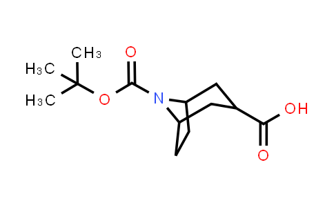 CAS No. 1159826-74-0, 8-(tert-Butoxycarbonyl)-8-azabicyclo[3.2.1]octane-3-carboxylic acid
