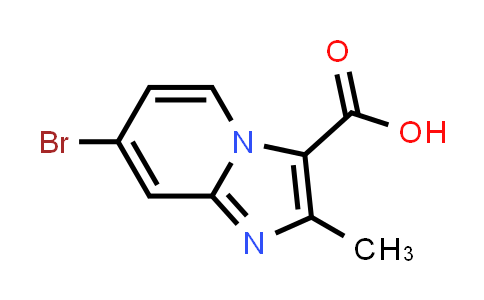 CAS No. 1159831-07-8, 7-Bromo-2-methylimidazo[1,2-a]-pyridine-3-carboxylic acid