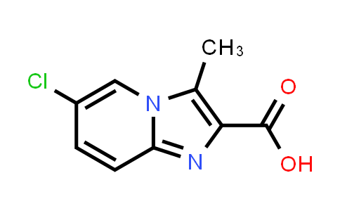 CAS No. 1159831-22-7, 6-Chloro-3-methylimidazo[1,2-a]pyridine-2-carboxylic acid