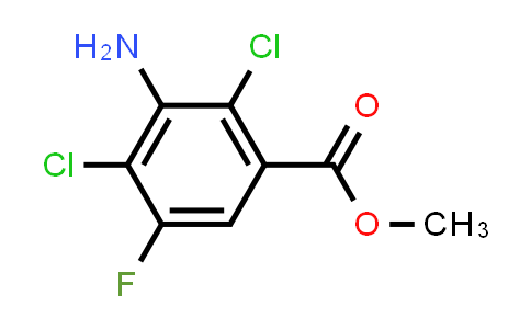 CAS No. 1159908-24-3, Methyl 3-amino-2,4-dichloro-5-fluorobenzoate