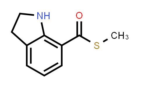 CAS No. 115992-15-9, S-methyl indoline-7-carbothioate