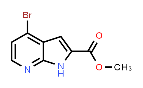 CAS No. 1159982-21-4, Methyl 4-bromo-1H-pyrrolo[2,3-b]pyridine-2-carboxylate