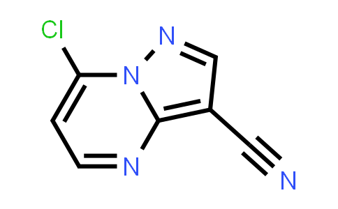 CAS No. 1159982-97-4, 7-Chloropyrazolo[1,5-a]pyrimidine-3-carbonitrile