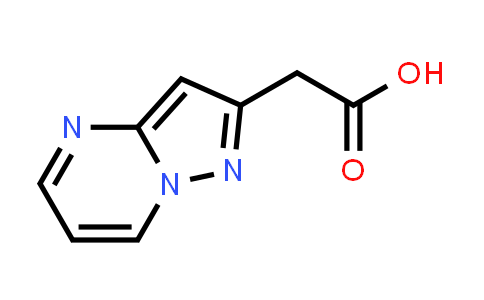 CAS No. 1159983-05-7, 2-(Pyrazolo[1,5-a]pyrimidin-2-yl)acetic acid