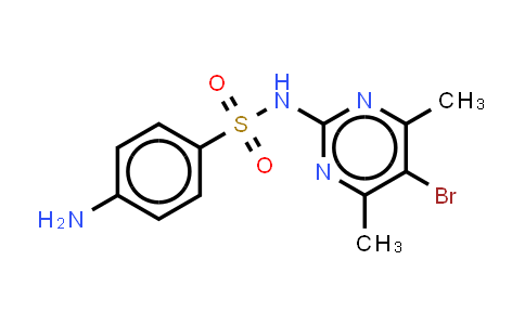 CAS No. 116-45-0, 4-氨基-N-(5-溴-4,6-二甲基-2-嘧啶)苯磺酰胺