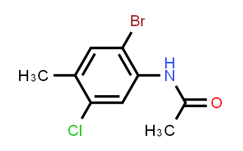 CAS No. 116010-06-1, N-(2-bromo-5-chloro-4-methylphenyl)acetamide