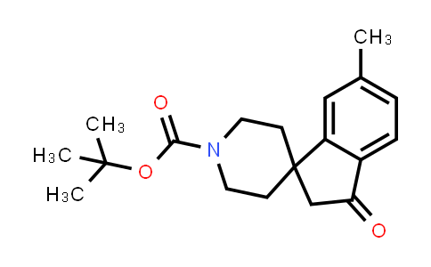 CAS No. 1160247-44-8, tert-Butyl 6-methyl-3-oxo-2,3-dihydrospiro[indene-1,4'-piperidine]-1'-carboxylate