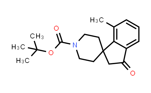 CAS No. 1160247-49-3, tert-Butyl 7-methyl-3-oxo-2,3-dihydrospiro[indene-1,4'-piperidine]-1'-carboxylate