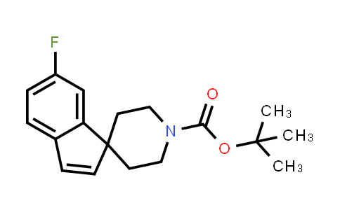 CAS No. 1160247-59-5, tert-Butyl 6-fluorospiro[indene-1,4'-piperidine]-1'-carboxylate