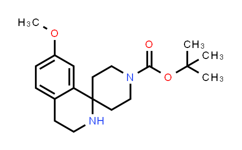 CAS No. 1160247-66-4, tert-Butyl 7-methoxy-3,4-dihydro-2H-spiro[isoquinoline-1,4'-piperidine]-1'-carboxylate