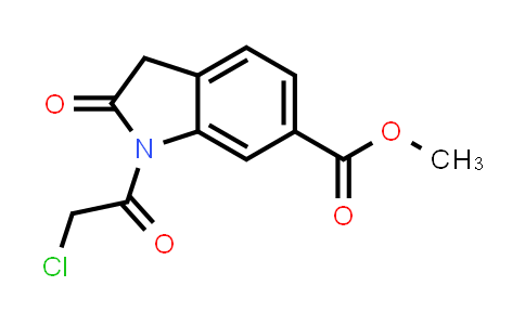 CAS No. 1160293-25-3, Methyl 1-(2-chloroacetyl)-2-oxoindoline-6-carboxylate