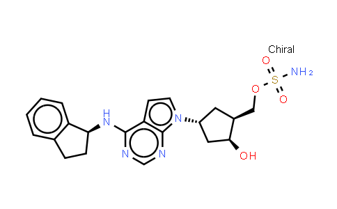 CAS No. 1160295-21-5, 氨基磺酸 [(1S,2S,4R)-4-[4-[[(1S)-2,3-二氢-1H-茚-1-基]氨基]-7H-吡咯并[2,3-d]嘧啶-7-基]-2-羟基环戊基]甲基酯