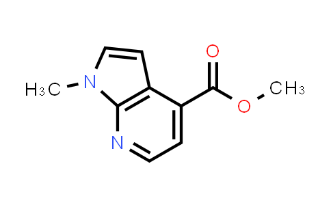 CAS No. 1160437-59-1, 1H-Pyrrolo[2,3-b]pyridine-4-carboxylic acid, 1-methyl-, methyl ester