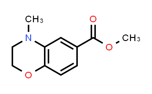 CAS No. 1160474-64-5, Methyl 4-methyl-3,4-dihydro-2H-benzo[b][1,4]oxazine-6-carboxylate