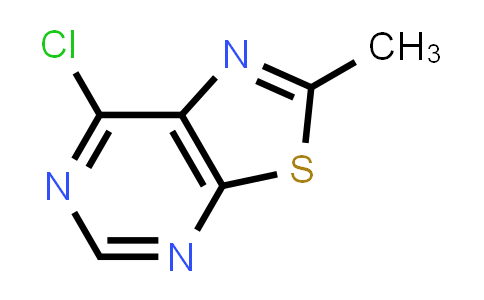 CAS No. 116056-21-4, 7-Chloro-2-methylthiazolo[5,4-d]pyrimidine