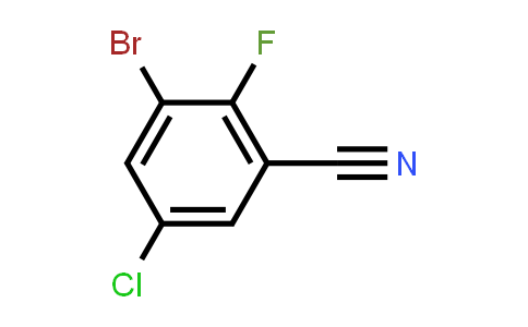 CAS No. 1160574-15-1, 3-Bromo-5-chloro-2-fluorobenzonitrile