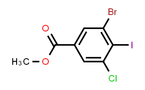 CAS No. 1160574-80-0, Methyl 3-bromo-5-chloro-4-iodobenzoate