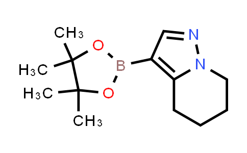 CAS No. 1160614-73-2, 3-(4,4,5,5-Tetramethyl-1,3,2-dioxaborolan-2-yl)-4,5,6,7-tetrahydropyrazolo[1,5-a]pyridine