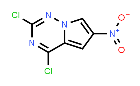 CAS No. 1160995-45-8, 2,4-Dichloro-6-nitropyrrolo[2,1-f][1,2,4]triazine