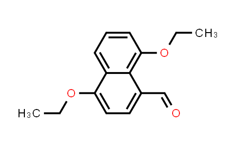 CAS No. 1160995-78-7, 4,8-Diethoxy-1-naphthaldehyde