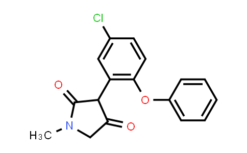 CAS No. 1162120-35-5, 3-(5-Chloro-2-phenoxyphenyl)-1-methylpyrrolidine-2,4-dione