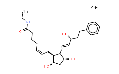 CAS No. 1163135-92-9, 15(R)-17-phenyl trinor Prostaglandin F2α ethyl amide