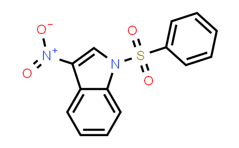 CAS No. 116325-19-0, 3-Nitro-1-(phenylsulfonyl)-1H-indole