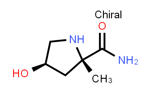 CAS No. 1163706-91-9, (2S,4R)-4-Hydroxy-2-methylpyrrolidine-2-carboxamide