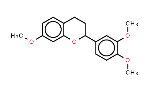 CAS No. 116384-26-0, 2H-1-Benzopyran,2-(3,4-dimethoxyphenyl)-3,4-dihydro-7-methoxy-,(S)-