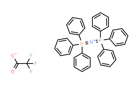CAS No. 116405-43-7, 1,1,1-Triphenyl-N-(triphenylphosphoranylidene)phosphoraniminium 2,2,2-trifluoroacetate