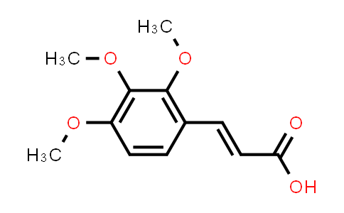 CAS No. 116406-19-0, (E)-3-(2,3,4-Trimethoxyphenyl)acrylic acid