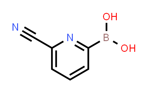 CAS No. 1164100-80-4, (6-Cyanopyridin-2-yl)boronic acid
