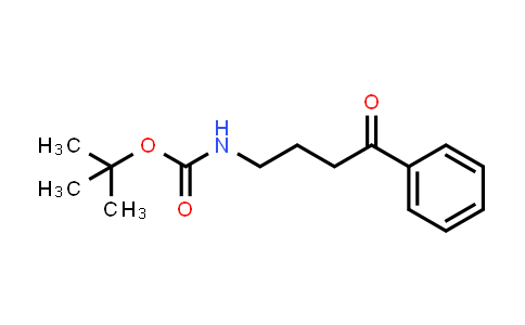 CAS No. 116437-41-3, tert-Butyl (4-oxo-4-phenylbutyl)carbamate