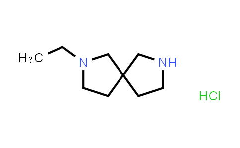 CAS No. 1164467-08-6, 2,7-二氮杂螺[4.4]壬烷，2-乙基，（盐酸盐）（1:1）