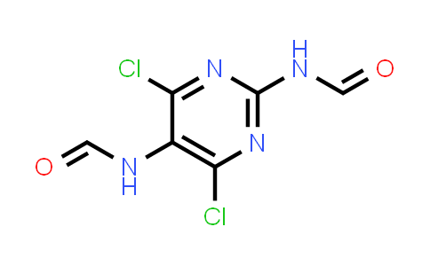 CAS No. 116477-30-6, N,N'-(4,6-Dichloropyrimidine-2,5-diyl)diformamide