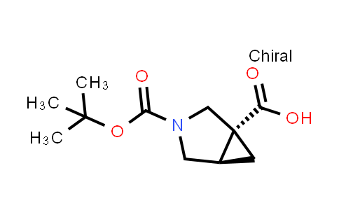 CAS No. 1165450-63-4, (1R,5R)-3-[(tert-butoxy)carbonyl]-3-azabicyclo[3.1.0]hexane-1-carboxylic acid