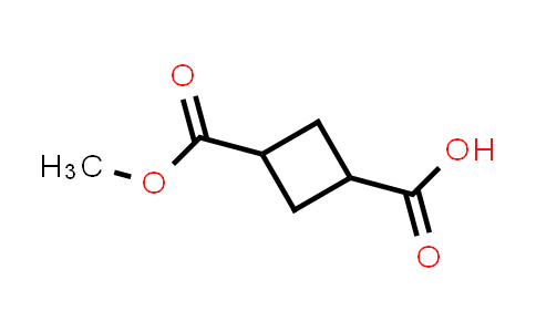 CAS No. 116569-00-7, 3-(Methoxycarbonyl)cyclobutanecarboxylic acid