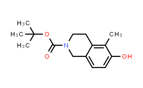 CAS No. 1165923-89-6, 6-Hydroxy-5-methyl-1,2,3,4-tetrahydroisoquinoline-2-carboxylic acid tert-butyl ester