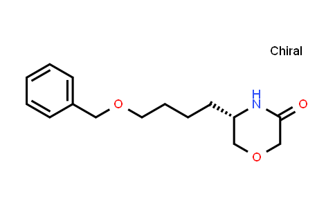 CAS No. 1166394-97-3, (S)-5-(4-(benzyloxy)butyl)morpholin-3-one