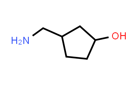 CAS No. 116649-87-7, 3-(Aminomethyl)cyclopentan-1-ol