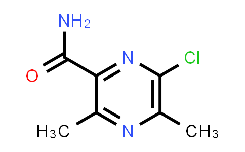 CAS No. 1166828-19-8, 6-Chloro-3,5-dimethylpyrazine-2-carboxamide
