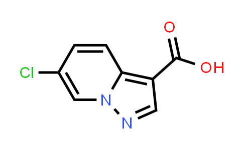 CAS No. 1167055-29-9, 6-Chloropyrazolo[1,5-a]pyridine-3-carboxylic acid