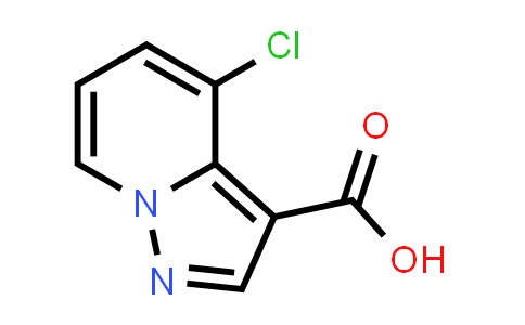 CAS No. 1167056-17-8, 4-Chloropyrazolo[1,5-a]pyridine-3-carboxylic acid