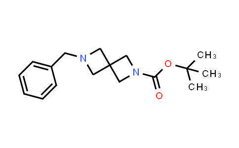CAS No. 1167424-93-2, 2,6-Diazaspiro[3.3]heptane-2-carboxylic acid, 6-(phenylmethyl)-, 1,1-dimethylethyl ester
