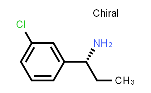CAS No. 1168139-52-3, (R)-1-(3-chloro phenyl)propan-1-amine