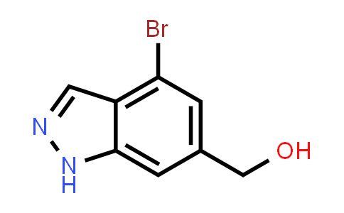 CAS No. 1168721-40-1, (4-Bromo-1H-indazol-6-yl)methanol